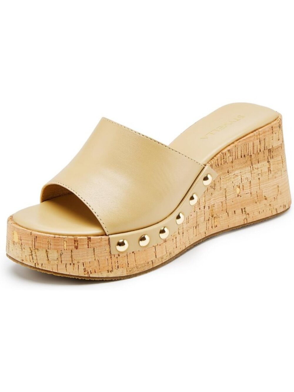 Stylish Women's Platform Wedge Sandals - Slip-On Open Toe Slides for Summer